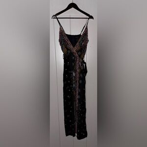 NEW Papillon Floral Sundress Feminine Coastal Dainty Balletcore Cottage Women‎ L